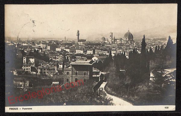 ae6669 - CARTOLINA D'EPOCA - Firenze Città - Panorama  1912