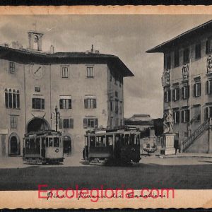 ad0317 - CARTOLINA D'EPOCA - Pisa Città - Piazza dei Cavalieri