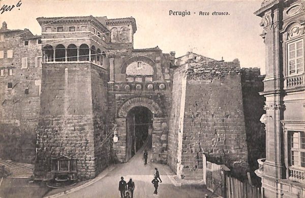 ab8942 - CARTOLINA  D'EPOCA - Perugia Città - Arco etrusco