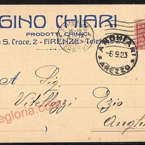 ae6674 - CARTOLINA D'EPOCA - Firenze Città - Gino Chiari  1923