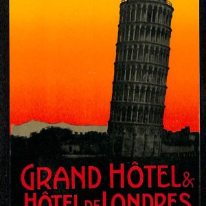 ad0322 - CARTOLINA D'EPOCA - Pisa Città - Hotel de Londres
