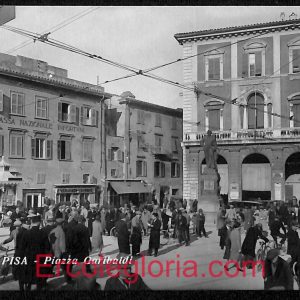 ad0323 - CARTOLINA D'EPOCA - Pisa Città - Piazza Garibaldi