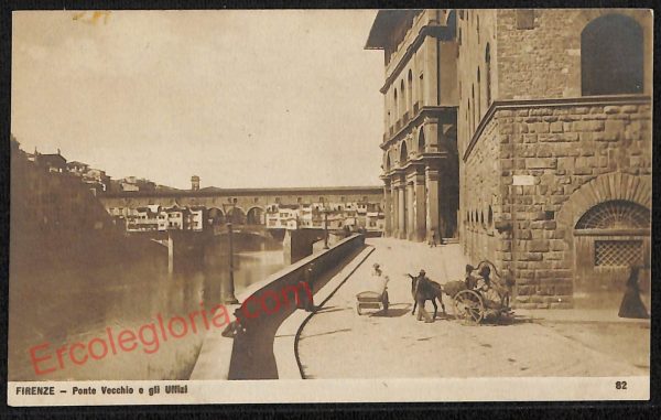 ae6675 - CARTOLINA D'EPOCA - Firenze Città - Ponte Vecchio