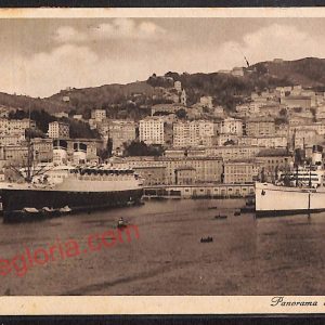 ag0769 - CARTOLINA D'EPOCA - Genova Città - Panorama  1938