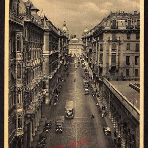 ag0773 - CARTOLINA D'EPOCA - Genova Città - Via XX Settembre