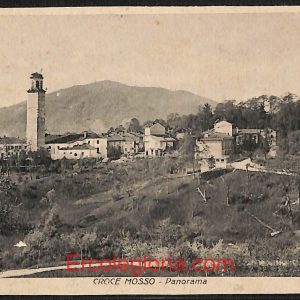 ae1852 - CARTOLINA  D'EPOCA - Biella Provincia - Croce Mosso