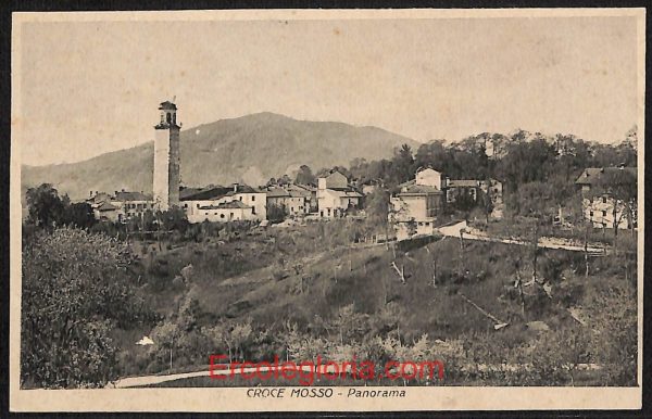 ae1852 - CARTOLINA  D'EPOCA - Biella Provincia - Croce Mosso