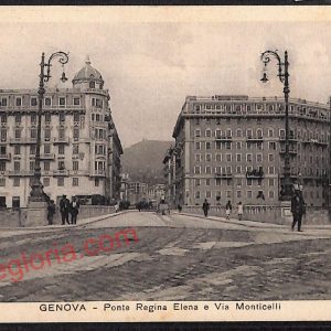 ag0786 - CARTOLINA D'EPOCA - Genova Città - Ponte Reggina Elena