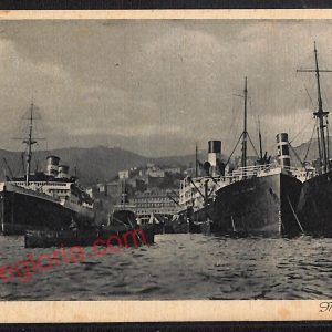 ag0787 - CARTOLINA D'EPOCA - Genova Città - Il Porto  1934