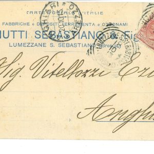 ae4339 - CARTOLINA D'EPOCA - Brescia Provincia - Lumezzane San Sebastiano