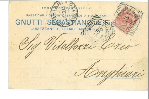 ae4339 - CARTOLINA D'EPOCA - Brescia Provincia - Lumezzane San Sebastiano
