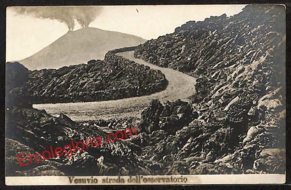 ah3779 - CARTOLINA D'EPOCA - Napoli Città - Vesuvio