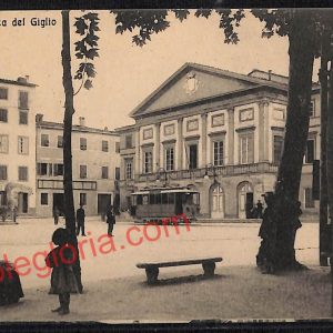 ag6262 - CARTOLINA D'EPOCA - Lucca Città - Piazza Giglio