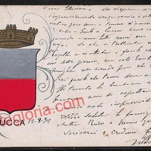 ag6265 - CARTOLINA D'EPOCA - Lucca Città - 1901