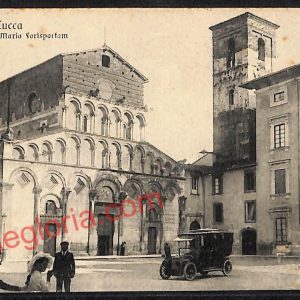 ag6270 - CARTOLINA D'EPOCA - Lucca Città - Chiesa di S. Maria Forisportam