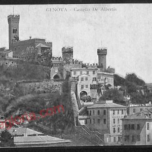 ag0791 - CARTOLINA D'EPOCA - Genova Città - Castello De Albertis