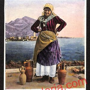 ah5250 - CARTOLINA D'EPOCA - Palermo Città - Carro  Siciliano