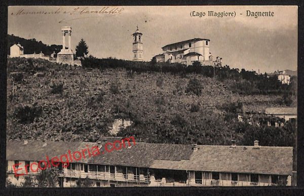 ah3991 - CARTOLINA D'EPOCA - Novara Provincia - Dagnente