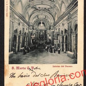 ah3794 - CARTOLINA D'EPOCA - Napoli Città - San Maria C. O.