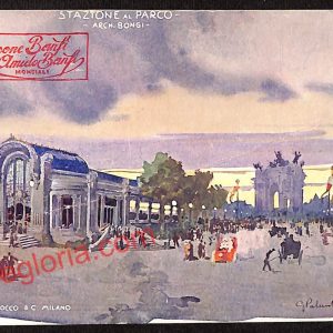 ag9199 - CARTOLINA D'EPOCA - Milano Città - Stazione al Parco