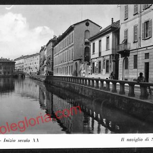 ag9204 - CARTOLINA D'EPOCA - Milano Città - Il Naviglio di San Marco