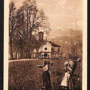 ae1860 - CARTOLINA  D'EPOCA - Biella Provincia - Graglia
