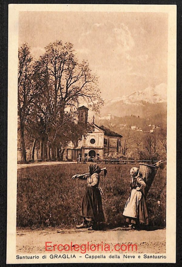 ae1860 - CARTOLINA  D'EPOCA - Biella Provincia - Graglia