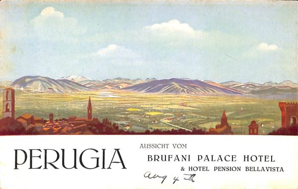 ab8980 - CARTOLINA  D'EPOCA - Perugia Città