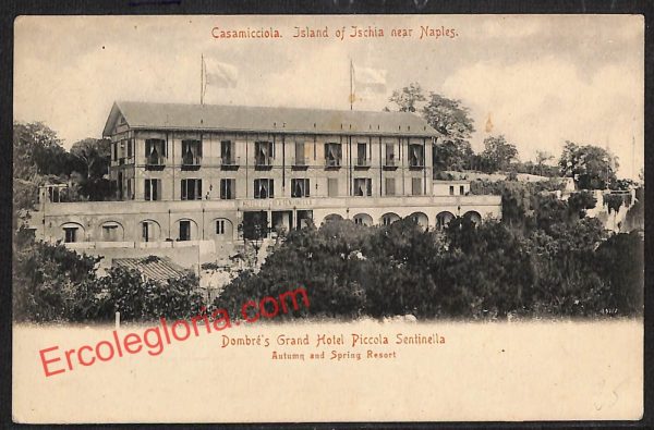 ah3798 - CARTOLINA D'EPOCA - Napoli Città - Grand Hotel Piccola Sentinella