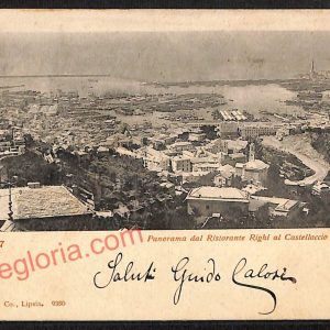 ag0804 - CARTOLINA D'EPOCA - Genova Città - Panorama