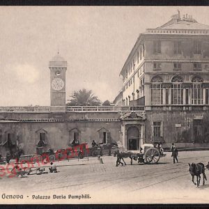 ag0805 - CARTOLINA D'EPOCA - Genova Città - Palazzo Doria Pamphili