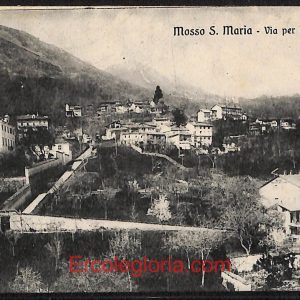 ae1867 - CARTOLINA  D'EPOCA - Biella Provincia - Mosso S. Maria  1911