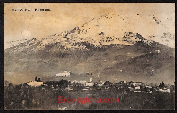 ae1869 - CARTOLINA  D'EPOCA - Biella Provincia - Muzzano