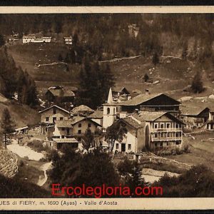 ad9986 - CARTOLINA  D'EPOCA - Aosta Provincia - Saint-Jacques  1932