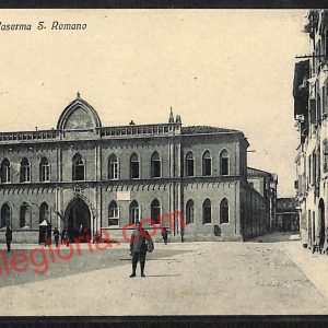 ag6287 - CARTOLINA D'EPOCA - Lucca Città - Caserma S. Romano