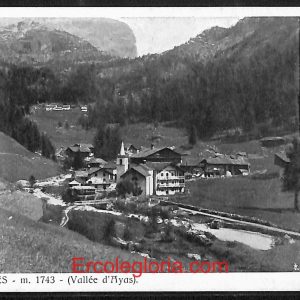 ad9987 - CARTOLINA  D'EPOCA - Aosta Provincia - Saint-Jacques