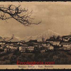 ae1871 - CARTOLINA  D'EPOCA - Biella Provincia - Mezzana Mortigliengo  1942