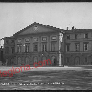 ag6291 - CARTOLINA D'EPOCA - Lucca Città - Teatro del Giglio