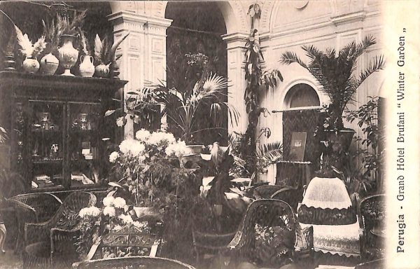 ab8989 - CARTOLINA  D'EPOCA - Perugia Città - Grand Hotel Brufani