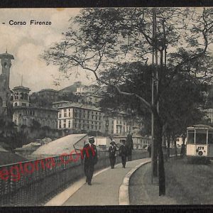 ag0807 - CARTOLINA D'EPOCA - Genova Città - Corso Firenze  1916