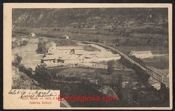ad9992 - CARTOLINA  D'EPOCA - Aosta Provincia - Saint-Marcel