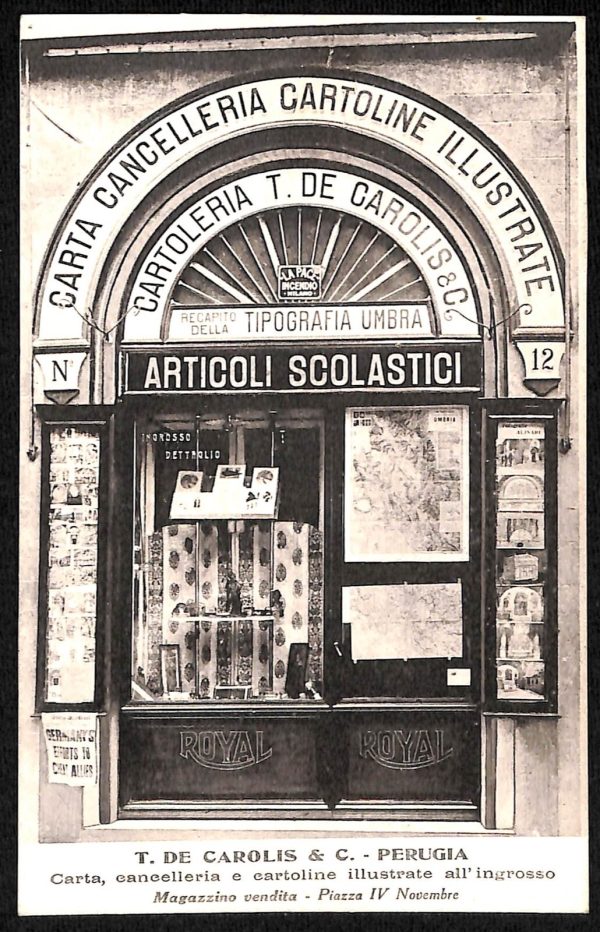 ab8990 - CARTOLINA  D'EPOCA - Perugia Città