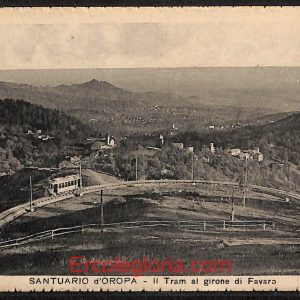 ae1874 - CARTOLINA  D'EPOCA - Biella Provincia - Oropa