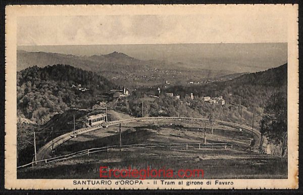 ae1874 - CARTOLINA  D'EPOCA - Biella Provincia - Oropa