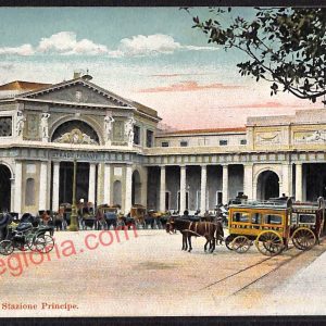 ag0814 - CARTOLINA D'EPOCA - Genova Città - Stazione Principale  1919