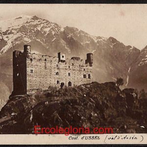 ad9996 - CARTOLINA  D'EPOCA - Aosta Provincia -  Ussel da Châtilon  1923