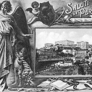 ab8999 - CARTOLINA  D'EPOCA - Perugia Città
