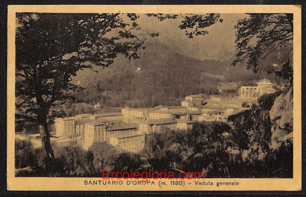ae1875 - CARTOLINA  D'EPOCA - Biella Provincia - Oropa   1939