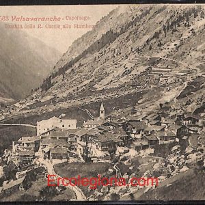 ae0004 - CARTOLINA  D'EPOCA - Aosta Provincia - Valsavarenche