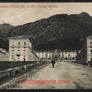 ae1878 - CARTOLINA  D'EPOCA - Biella Provincia - Oropa